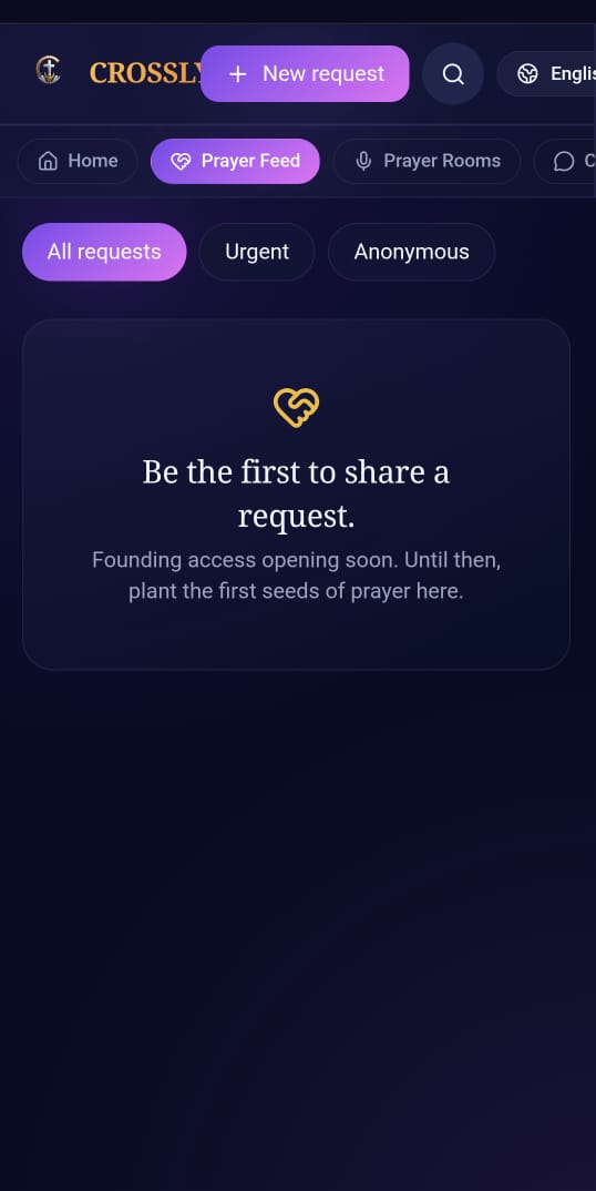 Prayer screen