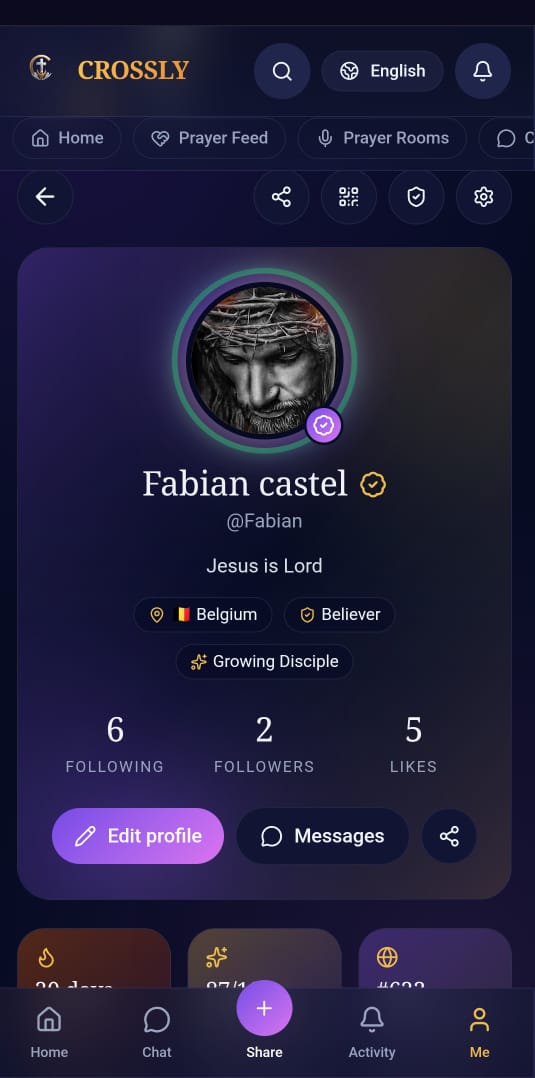 Creator Studio screen
